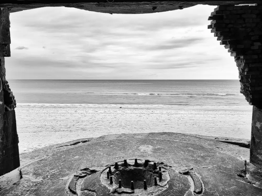 Verspoelde bunker Atlantikwall