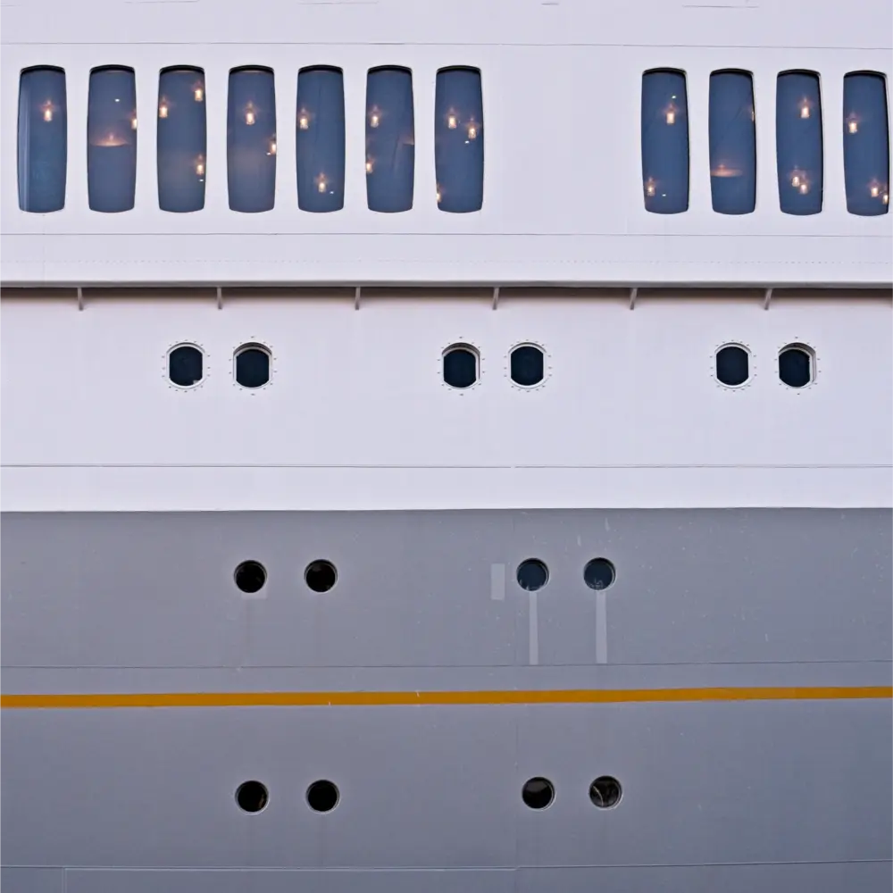 Holland Amerika Lijn schip, nu hotel