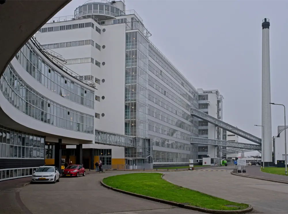 Van Nelle fabriek, gereed 1930: het Nieuwe Bouwen