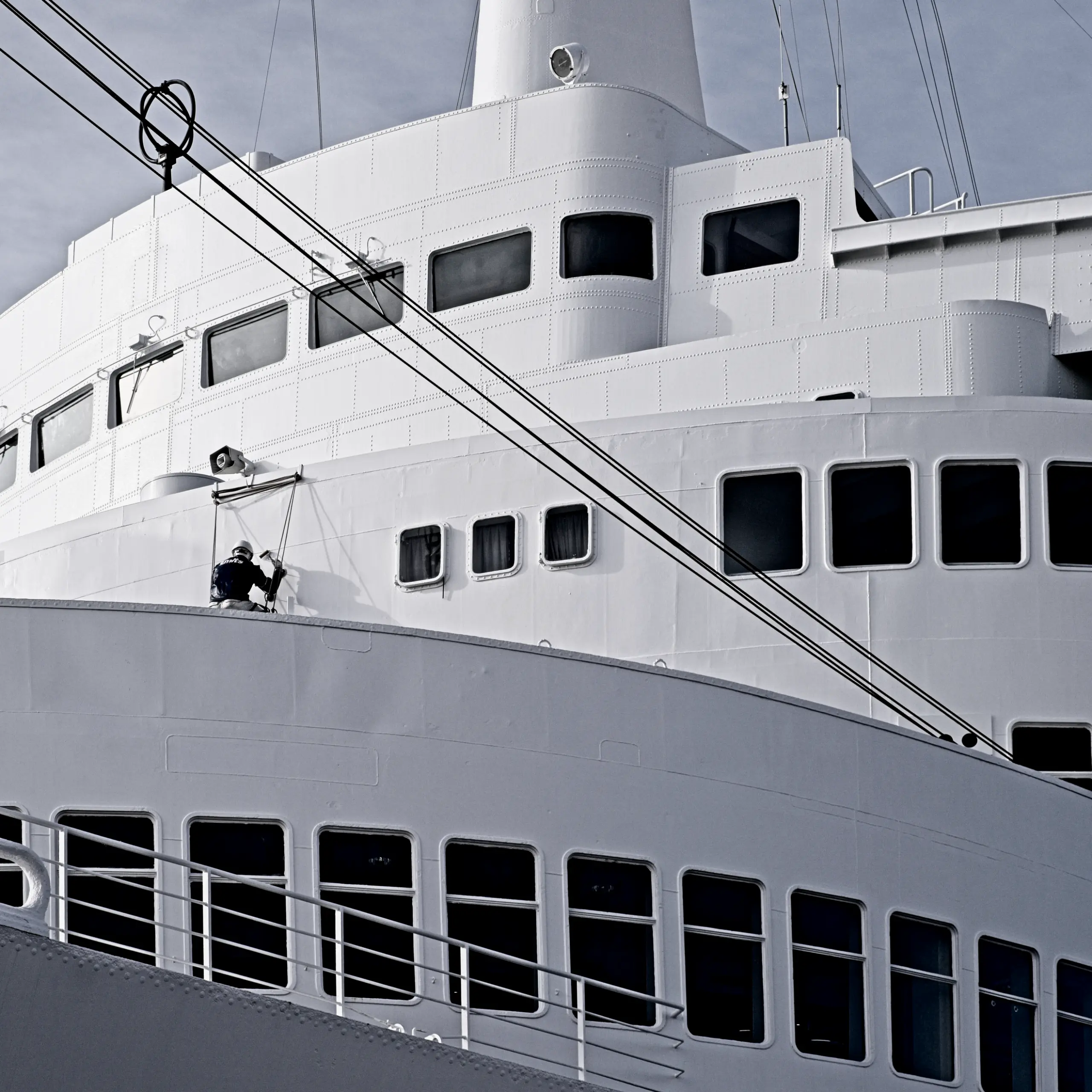 Holland Amerika Lijn schip, nu hotel